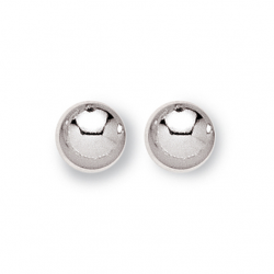 Boucle D Oreille Argent Boule Sainte Foy Bijoux